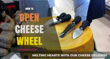 Mastering the Art of Opening a Cheese Wheel: Tips and Tricks