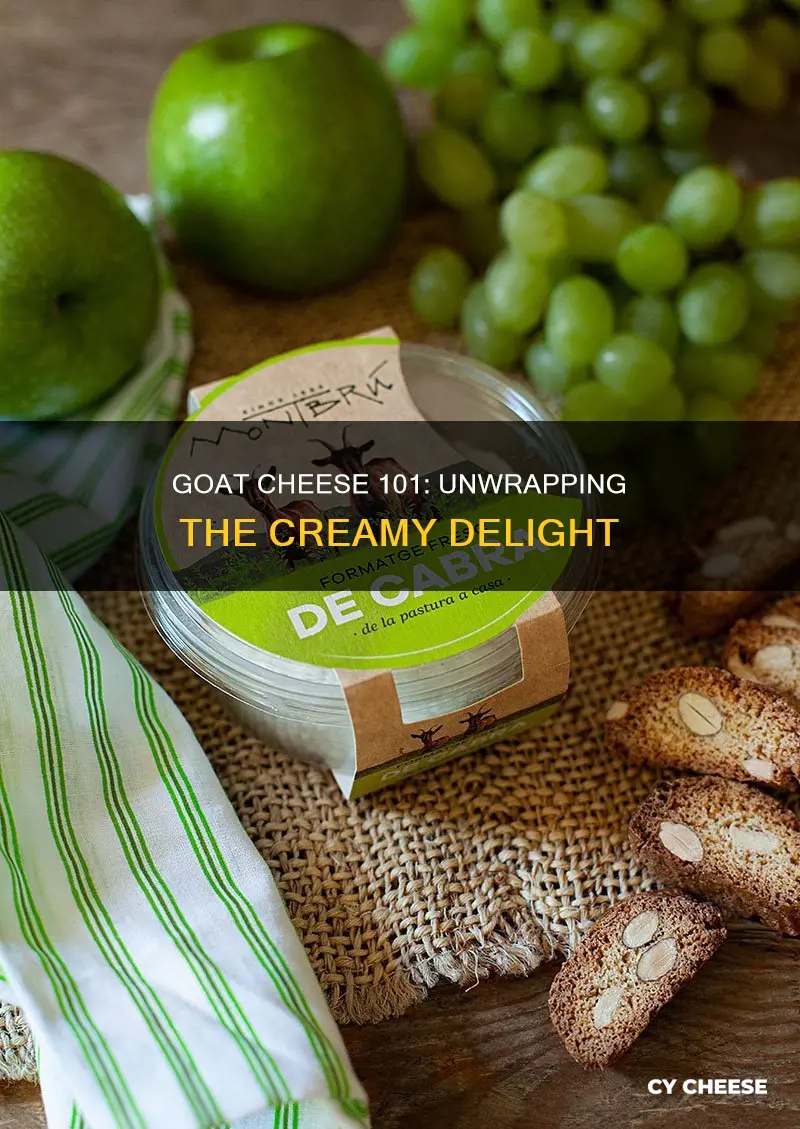 how to open goat cheese