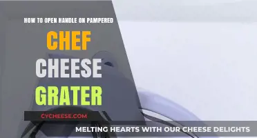 Effortlessly Open Your Pampered Chef Cheese Grater Handle: A Quick Guide