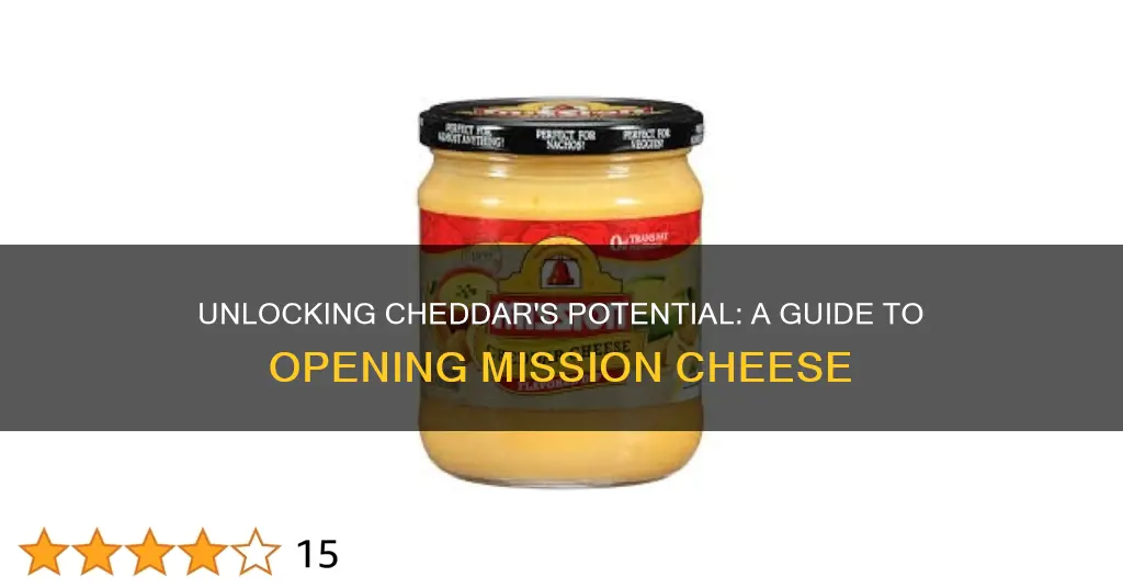 how to open mission cheddar cheese