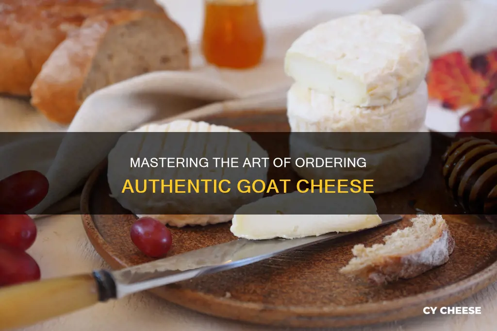 how to order ekte goat cheese