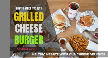 Grilled Cheese Burger: Ordering Five Guys' Style