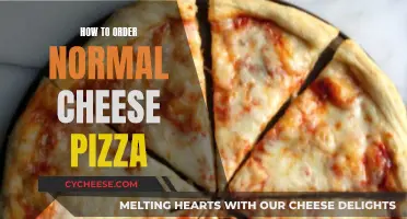 Creating the Perfect Cheese Pizza Order
