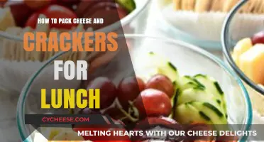 Perfectly Packed: Tips for Cheese and Crackers Lunch Prep