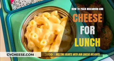 Packing Mac and Cheese: A Lunchtime Favorite