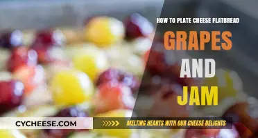 Perfectly Plated Cheese Flatbread with Grapes and Jam: A Culinary Guide