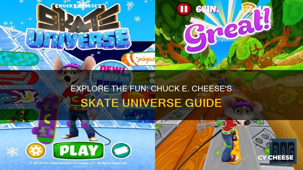 how to play chuck e cheese skate universe