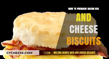 Quick & Easy Premade Bacon Egg Cheese Biscuits for Busy Mornings