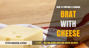 Mastering the Art of German Bratwurst with Melty Cheese Topping