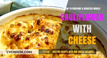Perfectly Roasted Whole Cauliflower with Cheesy Topping: A Step-by-Step Guide