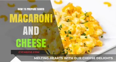 Macaroni Masterpiece: Baking Cheesy Comfort Food