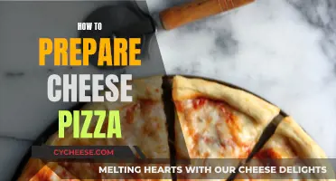 Preparing a Cheesy Pizza: A Step-by-Step Guide