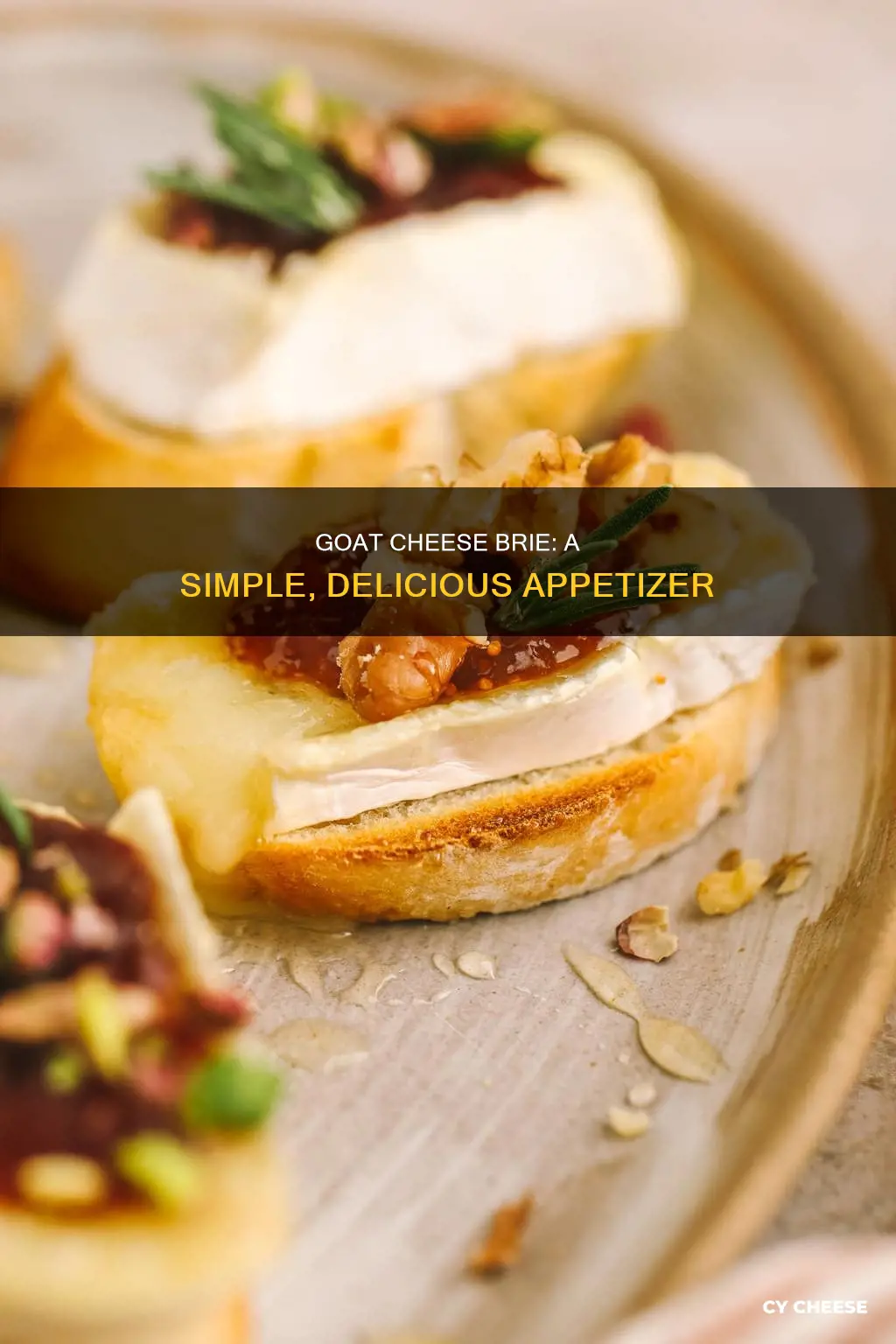 how to prepare goat cheese brie