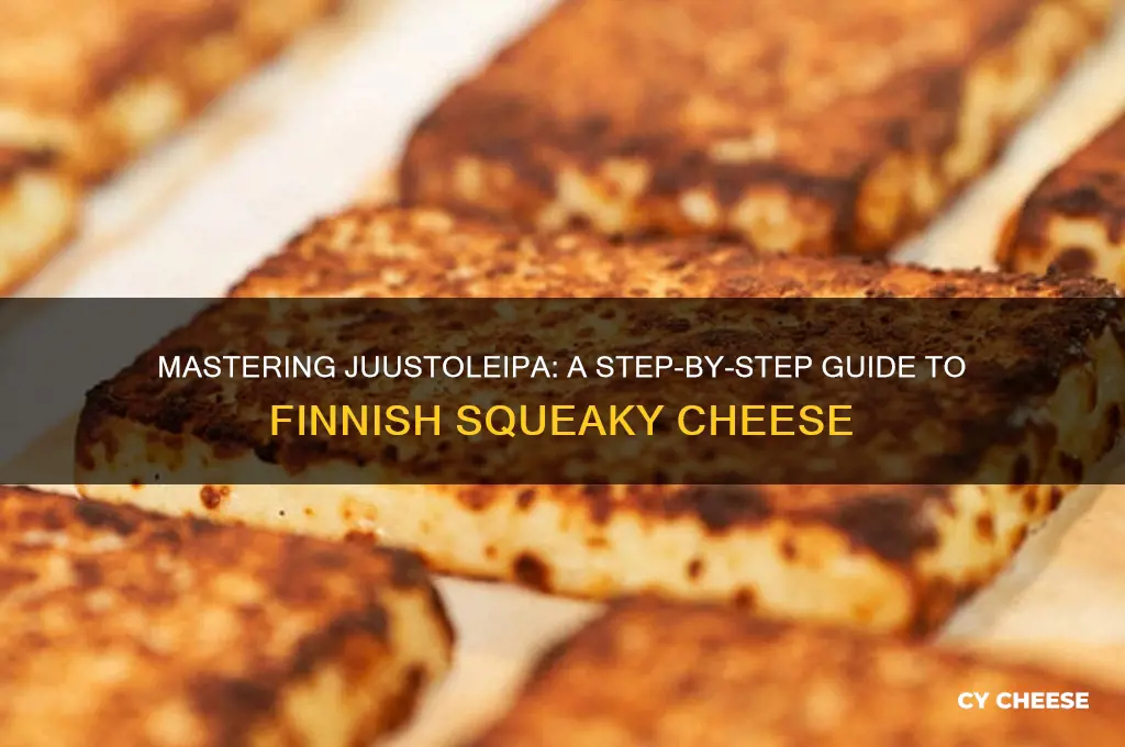 how to prepare juustoleipa cheese