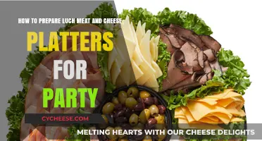Perfect Party Platters: Crafting Delicious Lunch Meat & Cheese Boards