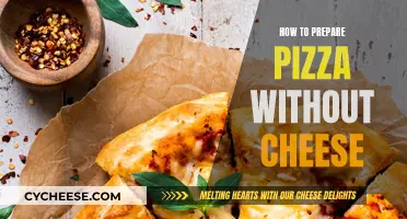 Creating Cheeseless Pizza: A Tasty Alternative