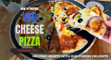 Preparing Veggie Cheese Pizza: A Step-by-Step Guide
