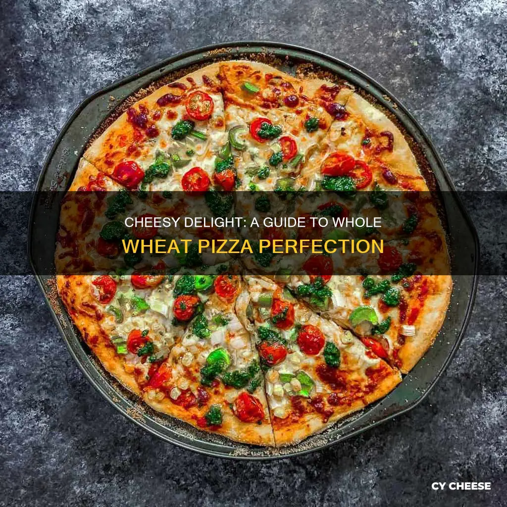 how to prepare whole wheat cheese pizza