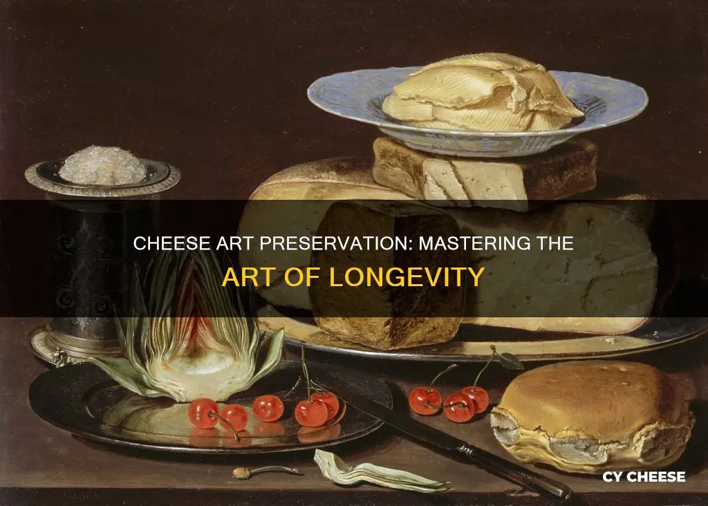 how to preserve art made out of cheese