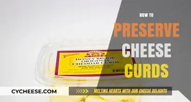 Mastering Cheese Curd Preservation: Tips for Freshness and Flavor