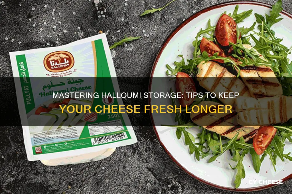 how to preserve halloumi cheese