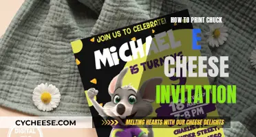 Creative Chuck E. Cheese Invitations: DIY Printing Guide