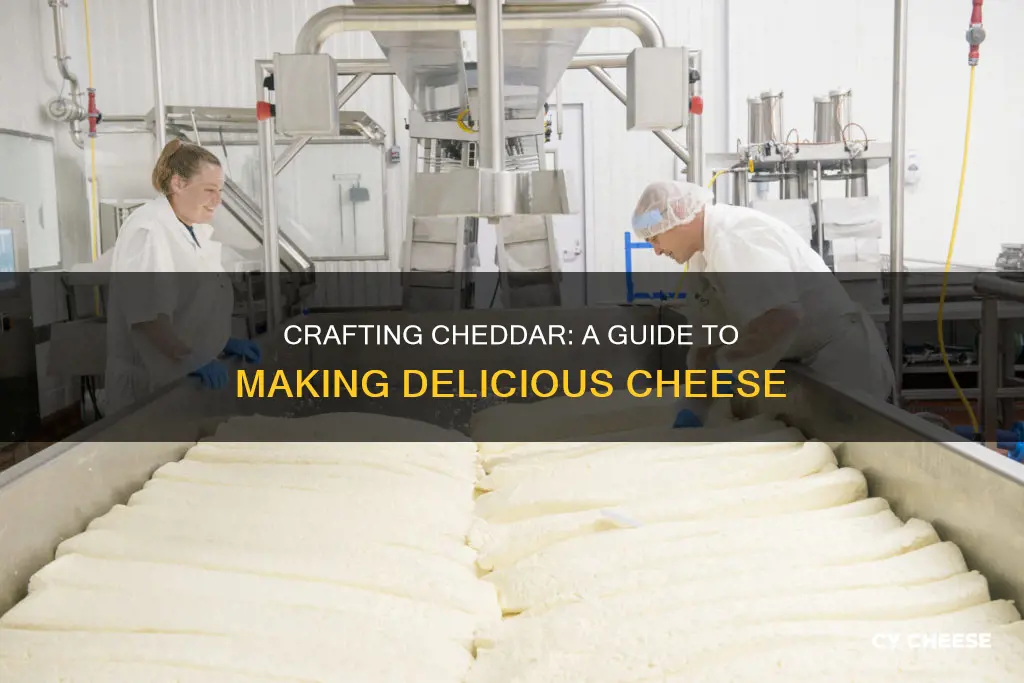 how to produce cheddar cheese