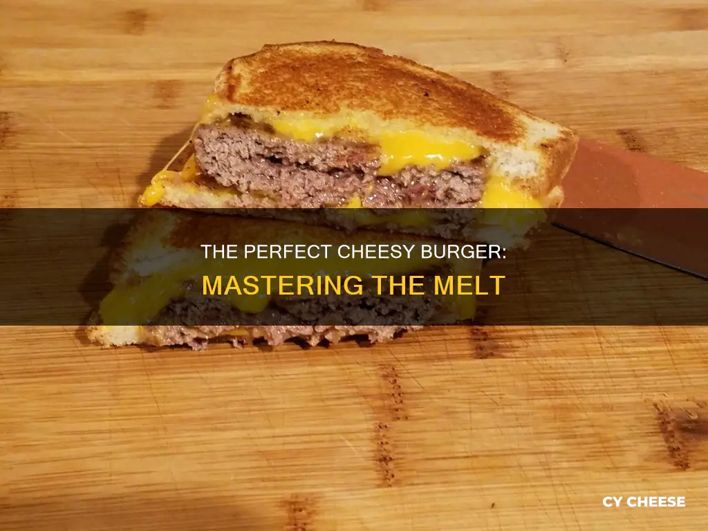 how to put cheese in a burger