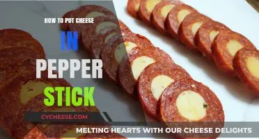 The Perfect Pepper Stick: Cheese Filling