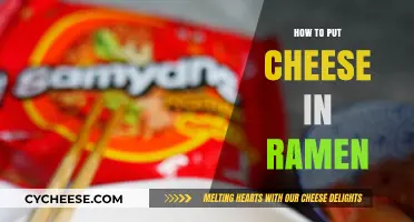The Art of Adding Cheese to Ramen