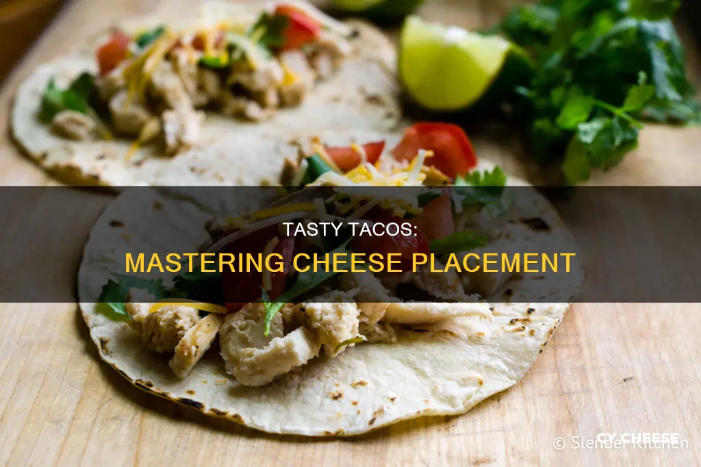 how to put cheese in tacos