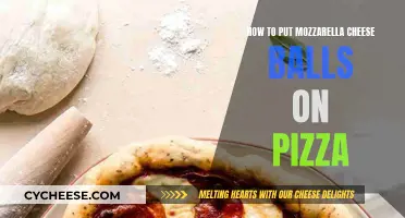 Mozzarella Magic: Perfectly Placing Cheese Balls on Pizzas