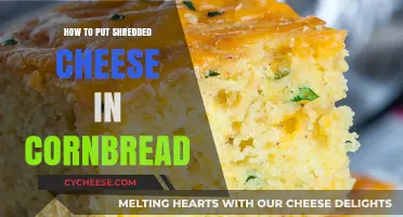 Cornbread Bliss: Shredded Cheese Magic