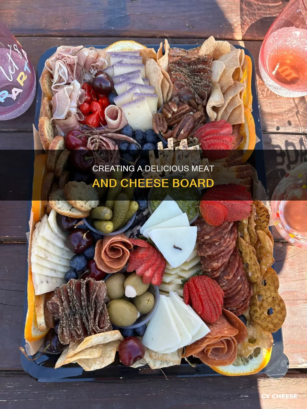 how to put together a meat and cheese board