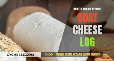 Goat Cheese Log Defrosting: Quick Tips for a Tasty Treat