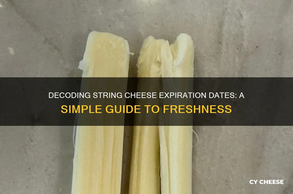 how to read expiration dates on string cheese