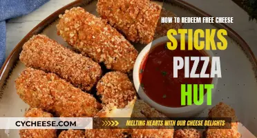 Redeem Free Cheese Sticks: Pizza Hut's Easy Guide