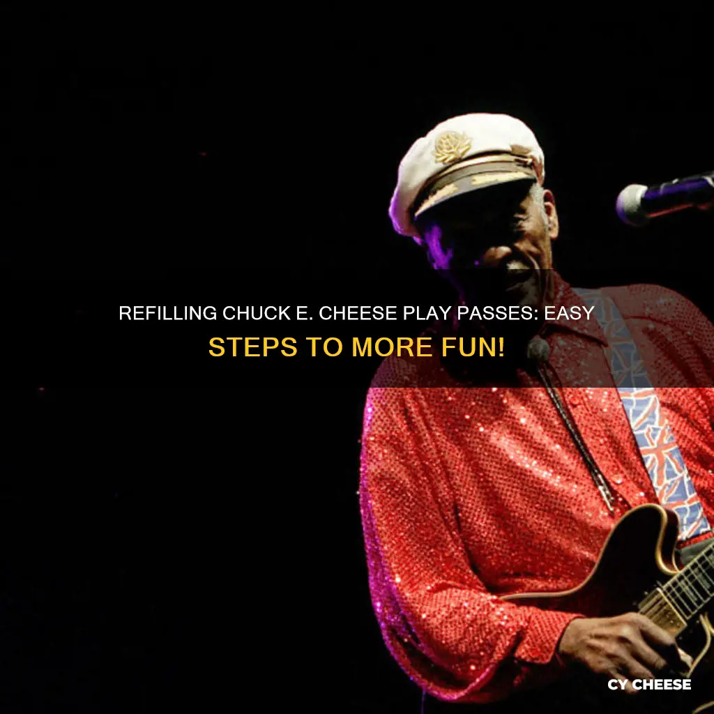 how to refill a chuck e cheese play pass