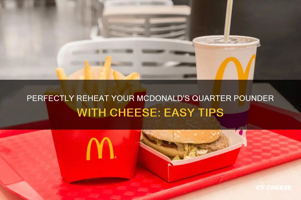 how to reheat a mcdonald