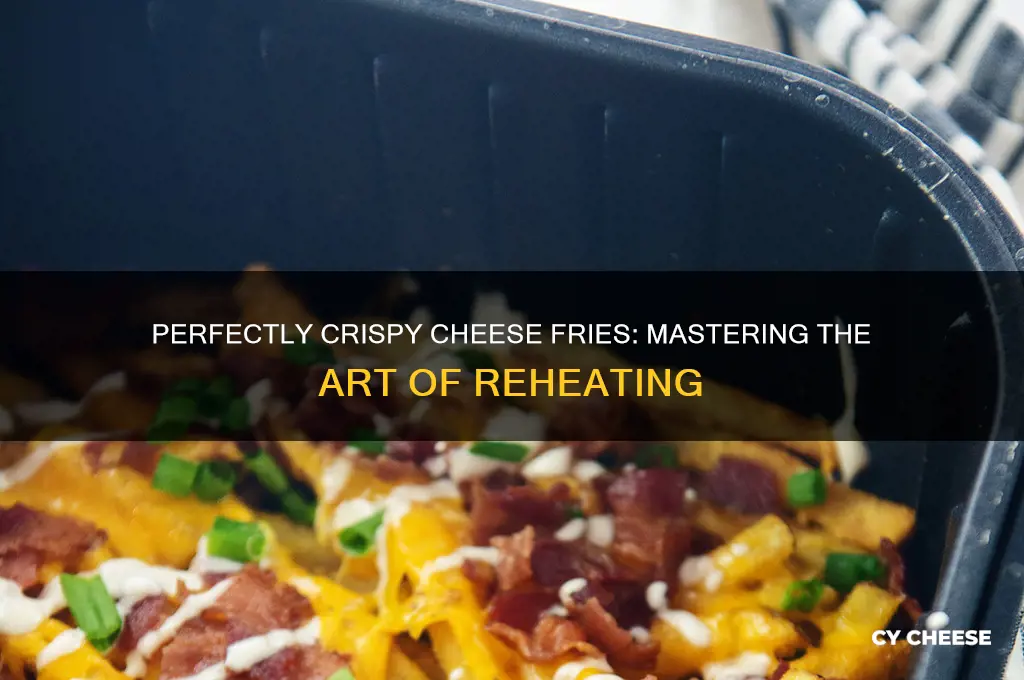 how to reheat cheese fries