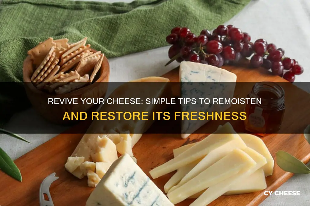 how to remoisten cheese