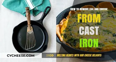 Easy Tips for Cleaning Egg and Cheese from Cast Iron Skillets