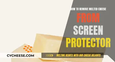 Cleaning Screen Protectors: Removing Melted Cheese