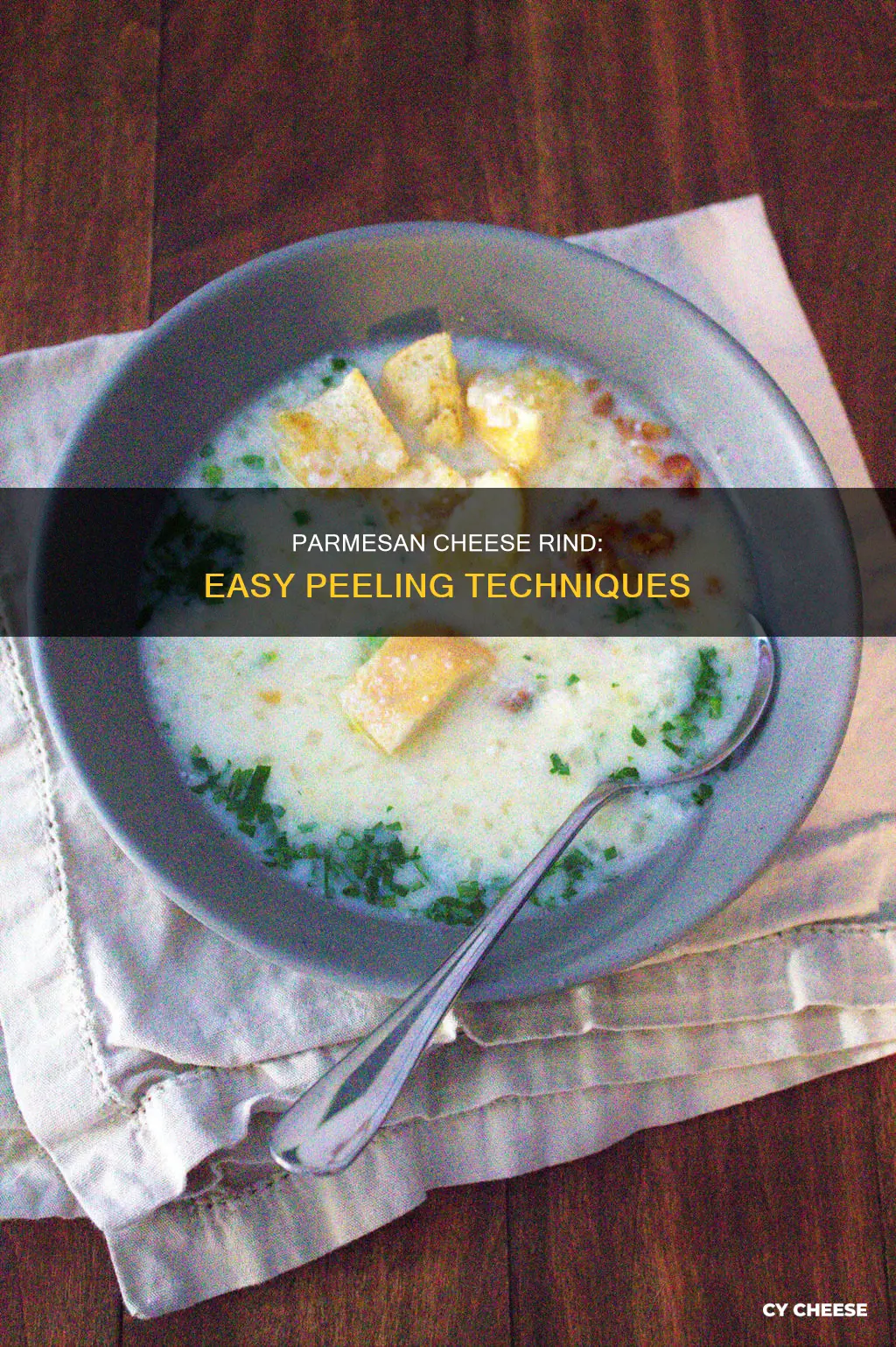 how to remove rind from parmesan cheese