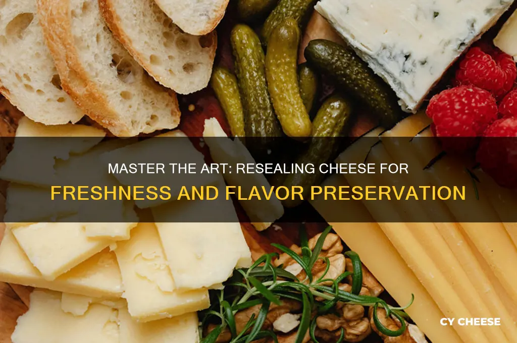 how to reseal a cheese