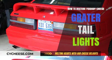 Restoring Foxbody Cheese Grater Tail Lights: A DIY Guide
