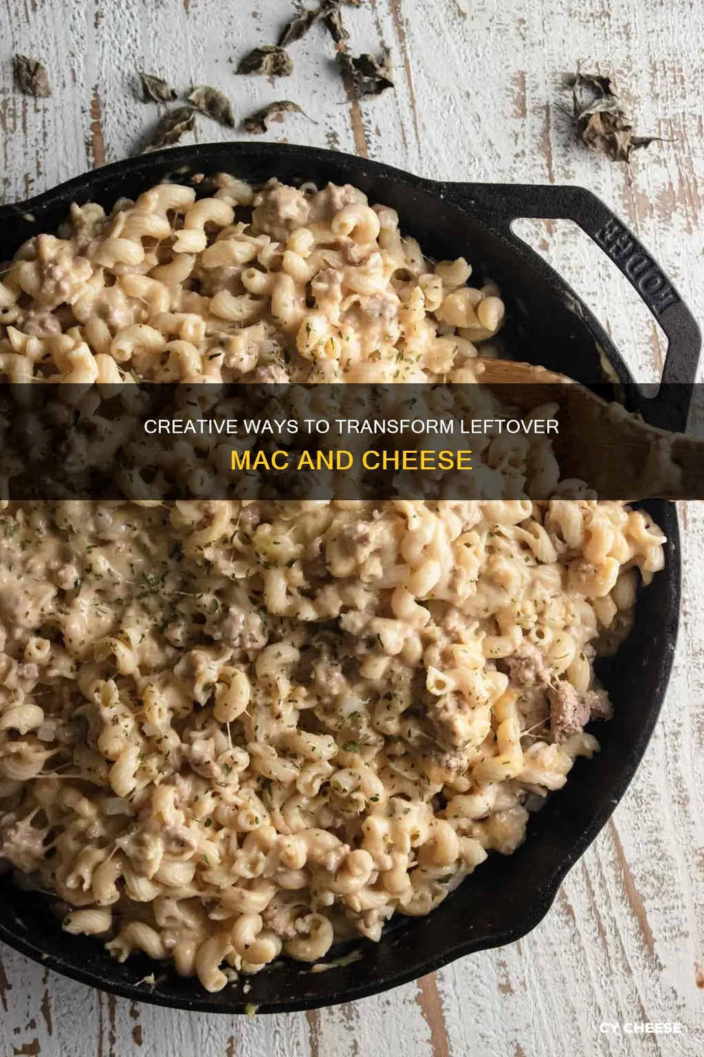 how to reuse leftover macaroni and cheese