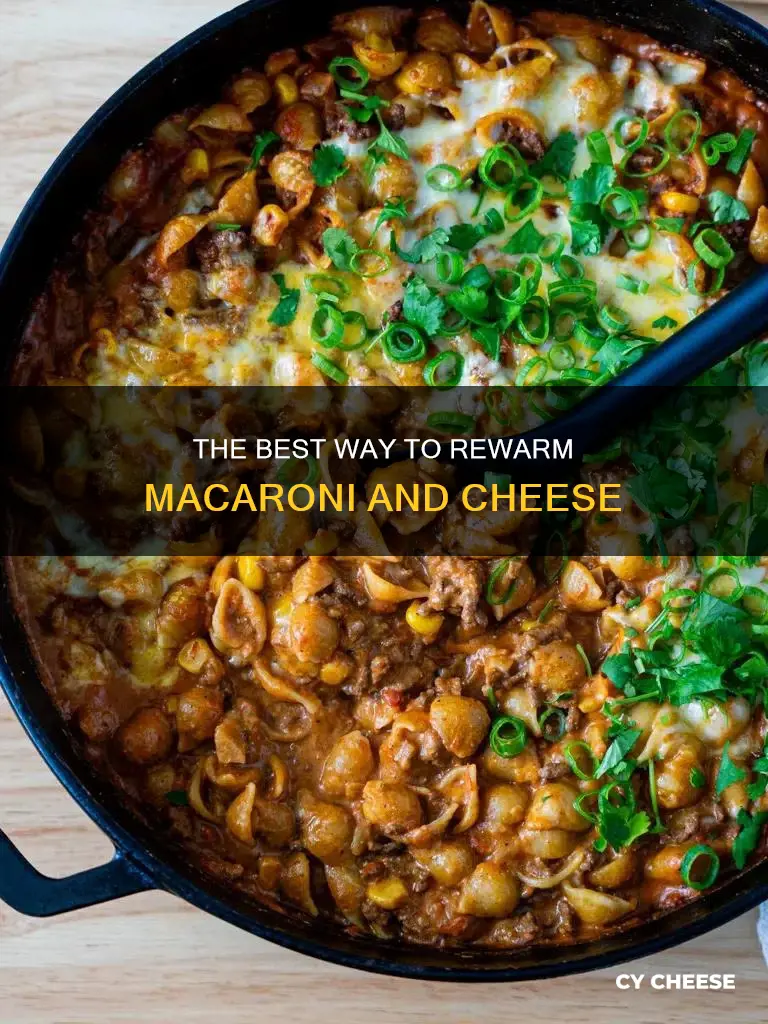 how to rewarm macaroni and cheese