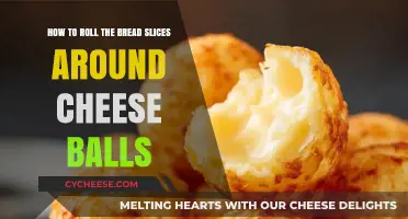 Mastering the Art of Rolling Bread Slices Around Cheesy Balls