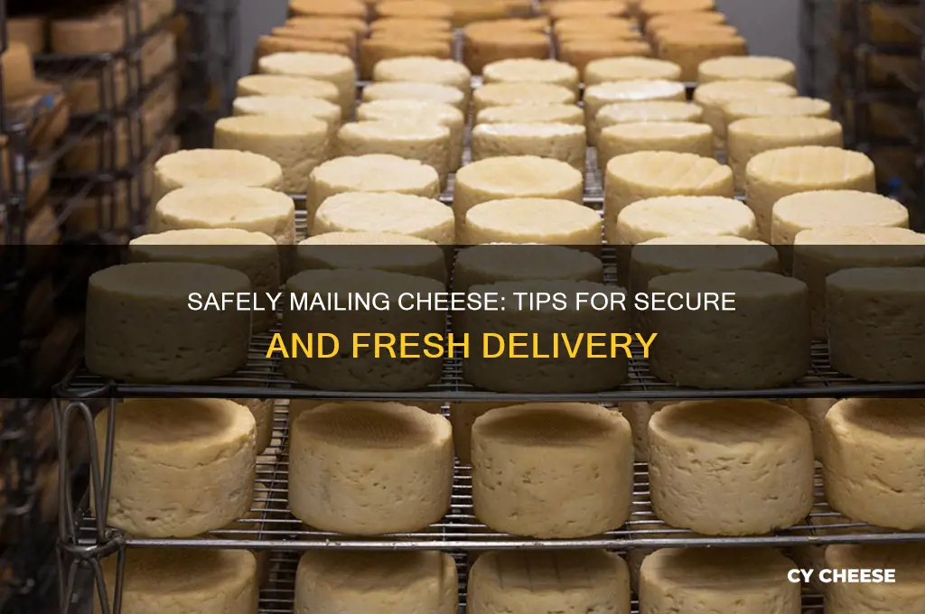 how to safely mail cheese